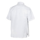 Shirt of the Soul - white Short Sleeve Linen Cotton Embroidered Men's Shirt