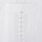 Shirt of the Soul - white Short Sleeve Linen Cotton Embroidered Men's Shirt