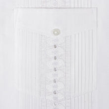 Shirt of the Soul - white Short Sleeve Linen Cotton Embroidered Men's Shirt