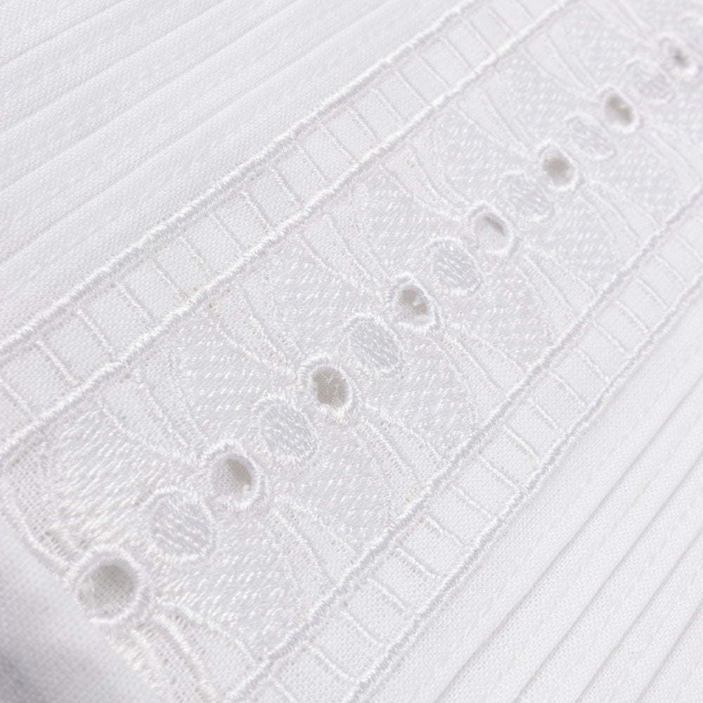 Shirt of the Soul - white Short Sleeve Linen Cotton Embroidered Men's Shirt
