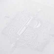 Shirt of the Soul - white Short Sleeve Linen Cotton Embroidered Men's Shirt