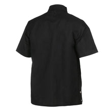 The Liberator – Black Short Sleeve Linen Cotton Embroidered Men's Shirt
