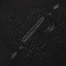 The Liberator – Black Short Sleeve Linen Cotton Embroidered Men's Shirt