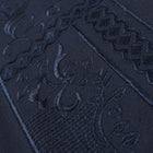 Cuban Luxury - Navy Long Sleeve Linen Cotton Embroidered Men's Shirt