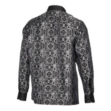 70% Silk Rich Heritage - Black Long Sleeve Men's Shirt