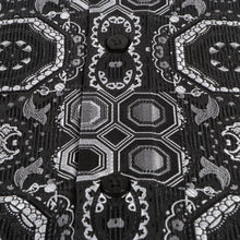 70% Silk Rich Heritage - Black Long Sleeve Men's Shirt