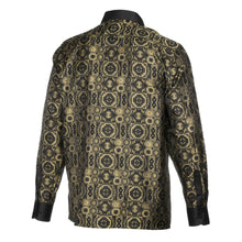 70% Silk Rich Heritage - Gold Long Sleeve Men's Shirt
