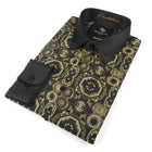 70% Silk Rich Heritage - Gold Long Sleeve Men's Shirt