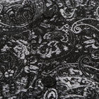 70% Imperial Silk Rich Paisely - Black Long Sleeve Men's Shirt