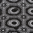The Queen Gambit-Black Men's Jacquard Satin Luxury Formal Shirt