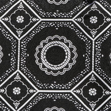 The Queen Gambit-Black Men's Jacquard Satin Luxury Formal Shirt