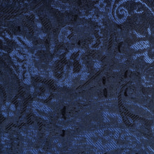 70% Imperial Silk Rich Paisely - Royal Blue Long Sleeve Men's Shirt