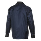 70% Supreme Silk Tiger's Eye - Navy Long Sleeve Men's Shirt