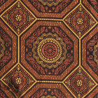 The Queen Gambit - Brown Men's Jacquard Satin Luxury Formal Shirt