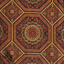 The Queen Gambit - Brown Men's Jacquard Satin Luxury Formal Shirt