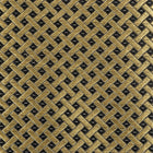 70% Silk Rich Weave - Gold Long Sleeve Men's Shirt