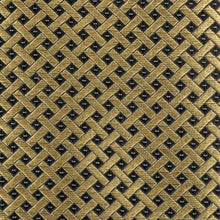 70% Silk Rich Weave - Gold Long Sleeve Men's Shirt