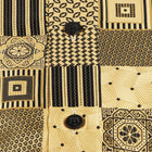 Royal Check - Gold Men's Jacquard Woven Luxury Formal Shirt