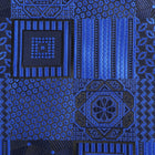 Royal Check - Blue Men's Jacquard Woven Luxury Formal Shirt