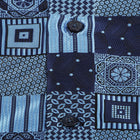 Royal Check - Navy Men's Jacquard Woven Luxury Formal Shirt