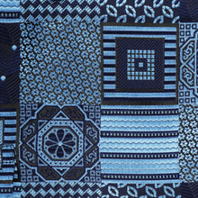 Royal Check - Navy Men's Jacquard Woven Luxury Formal Shirt