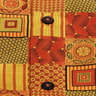 Royal Check - Burnt Orange Men's Jacquard Woven Luxury Formal Shirt