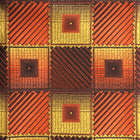 Chess Board - Orange Men's Jacquard Satin Luxury Formal Shirt