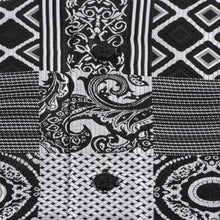 African Chess - Black Men's Jacquard Woven Luxury Formal Shirt