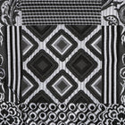 African Chess - Black Men's Jacquard Woven Luxury Formal Shirt