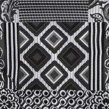 African Chess - Black Men's Jacquard Woven Luxury Formal Shirt