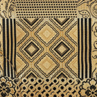 African Chess - Gold Men's Jacquard Woven Luxury Formal Shirt