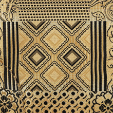 African Chess - Gold Men's Jacquard Woven Luxury Formal Shirt