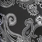 Lillian Wave - Black Men's Jacquard Satin Luxury Formal Shirt