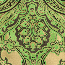 Golden Heart - Green Men's Jacquard Woven Luxury Formal Shirt