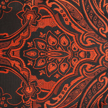 Golden Heart - Burnt Orange Men's Jacquard Woven Luxury Formal Shirt