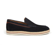 Men’s Summer Navy Suede Sneakers – Loafer-Inspired Smart Casual Shoes