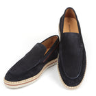 Men’s Summer Navy Suede Sneakers – Loafer-Inspired Smart Casual Shoes