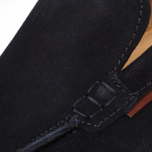 Men’s Summer Navy Suede Sneakers – Loafer-Inspired Smart Casual Shoes