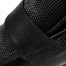 Classic Black Men’s Leather Loafers – Elegant Formal Dress Shoes