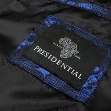 Men’s Navy Jacquard Woven Bomber Jacket – Stylish Outerwear