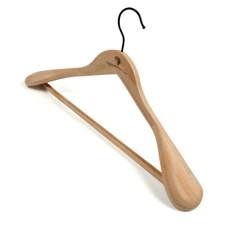 Presidential Branded Lotus Wood Shirt Suit Hanger