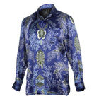 Blue Sun Men's Long Sleeve Iconic 100% Silk Shirt