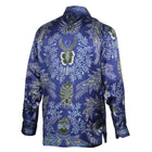Blue Sun Men's Long Sleeve Iconic 100% Silk Shirt