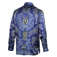 Blue Sun Men's Long Sleeve Iconic 100% Silk Shirt