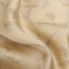 Madiba Original - Golden Leaves Men's Long Sleeve Vegan Silk Shirt