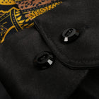 Madiba Classic - Black Men's Long Sleeve Silk Shirt