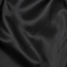 Madiba Classic - Black Men's Long Sleeve Silk Shirt