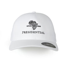 Presidential Men's Cap Golf Flex Fit Delta Lightweight, Adjustable Back - White/Black