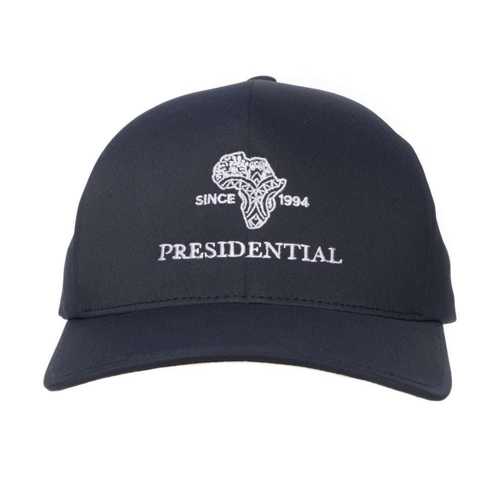 Presidential Men's Cap Golf Flex Fit Delta Lightweight, Adjustable Back - Navy/White