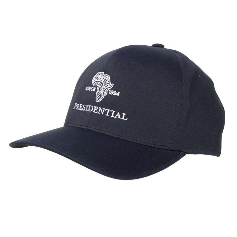 Presidential Men's Cap Golf Flex Fit Delta Lightweight, Adjustable Back - Navy/White